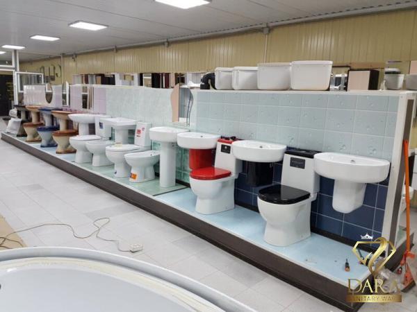 The purchase price of bathroom sanitary ware in UK