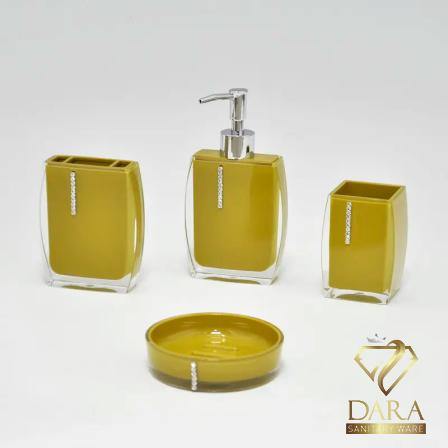 Buy the latest types of yellow bathroom sets