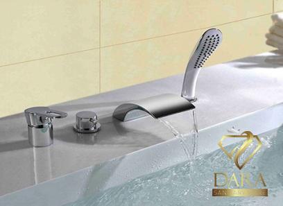 bathtub faucet with complete explanations and familiarization