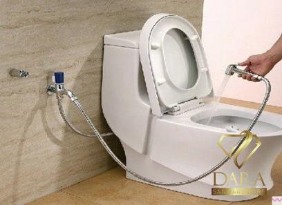 attach bathroom toilet with complete explanations and familiarization