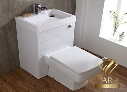 The price of bulk purchase of combination bathroom toilet and sink unit is cheap and reasonable